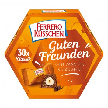 Ferrero Küsschen Klassik Nusspralinen-Spezialität Packung 267g