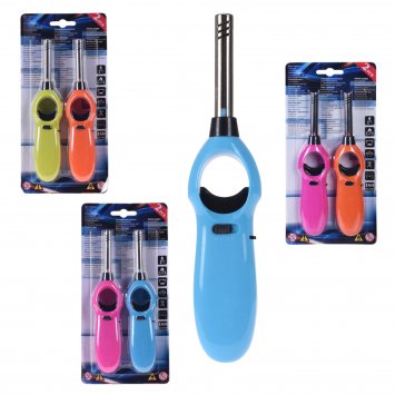 Gasanzünder, 2er Set Bunt