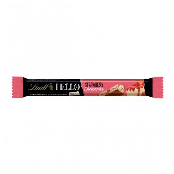 HELLO Stick Strawberry Cheesecake umhüllt mit Vollmilch Schokolade 37g