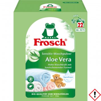 Frosch Aloe Vera Sensitiv Waschmittel 22 Waschladungen 1450g