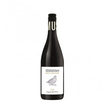 Bio Musso Syrah Rotwein mit einer würzigen Note aus Spanien 750ml