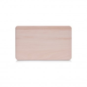 Schneidbrett Eckig Buche