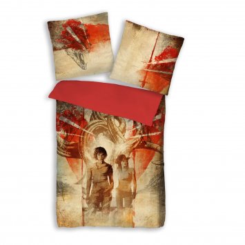 Mako Satin Bettwäsche 2tlg. 135/200 cm Rise and Shine