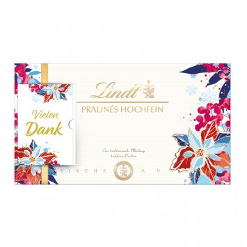 Lindt Pralines Hochfein Winter Design Edition Packung 350g