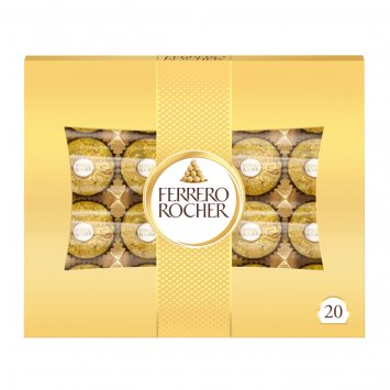 Ferrero Rocher Knusprige Nuss-Pralinen-Spezialität Packung 250g