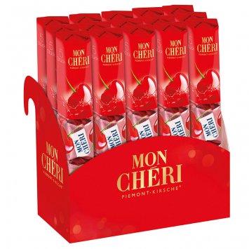 Mon Cheri 15 Riegel mit 5 einzeln verpackten Pralinen 52g 15er Pack