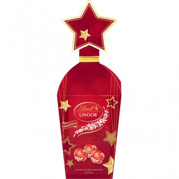 Lindt Lindor Vollmilch Kugeln mit zartschmelzender Füllung Köcher 150g