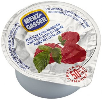 Menz und Gasser Himbeer Konfitüre Extra praktisch portioniert 2500g