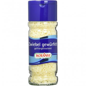 Kotanyi Zwiebel gewürfelt gefriergetrocknet aromatisch pikant 17g