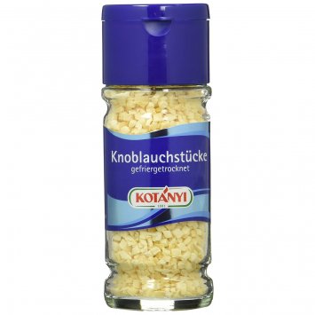 Kotanyi Knoblauchstücke gefriergetrocknet würzig intensiv 18g