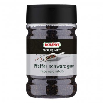 Kotanyi Pfeffer schwarz ganz Großverbraucher und Gastronomie 600g