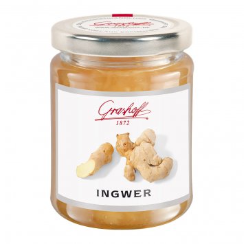 Grashoff Australische Ingwer scharf fruchtig Konfitüre Extra 250g