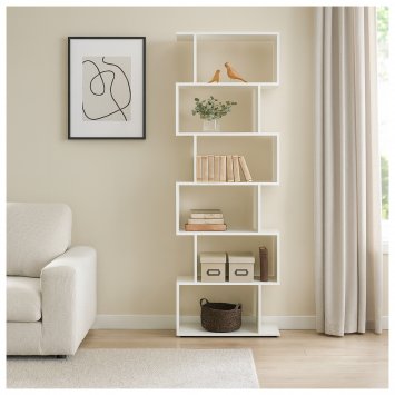 Regal 70x189 Thekla Weiß