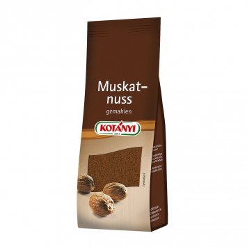 Kotanyi Muskatnuss getrocknet gemahlen im Nachfüllbeutel 50g
