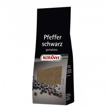 Kotanyi Pfeffer schwarz gemahlen Würz Allrounder Nachfüllbeutel 50g