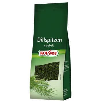 Kotanyi Dillspitzen gerebelt Nachfüllbeutel vielfältig einsetzbar 20g