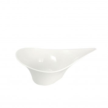 Sauciere Porzellan Weiß