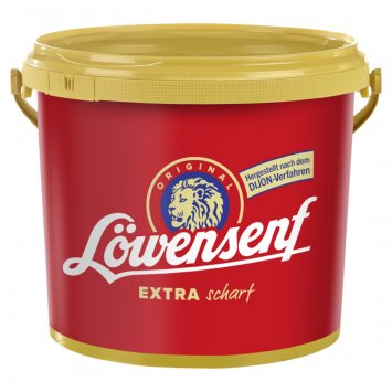 LOEWENSENF Extra scharf im Eimer servierfertig abgestimmt 5000g