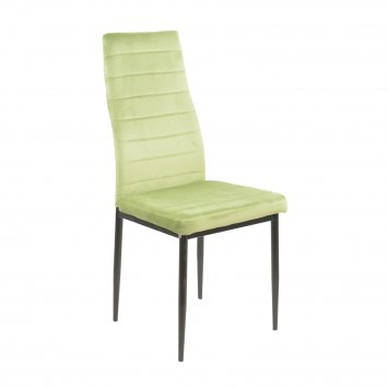 Stuhl Memphis Velvet Hellgrün