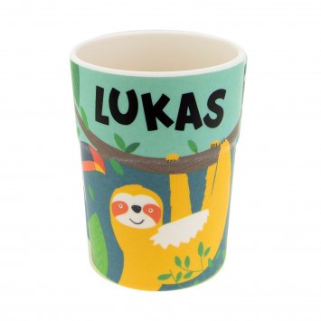 Kinderbecher Namensbecher Lukas