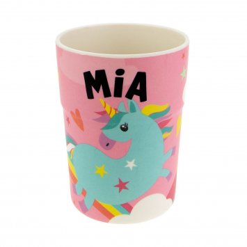 Kinderbecher Namensbecher Mia