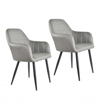 Stuhl Albany Vintage Antikgrau