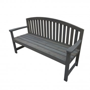 Gartenbank Anthrazit Heidi