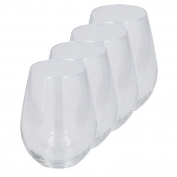 Wasserglas, bauchig 4 St. 350 ml