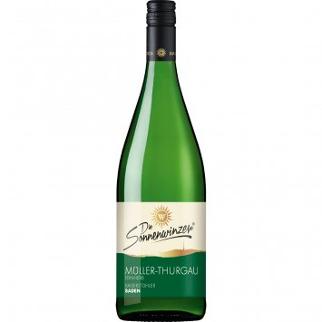 Baden Kaiserstühler Müller Thurgau Qualitätswein Weißwein 1000ml