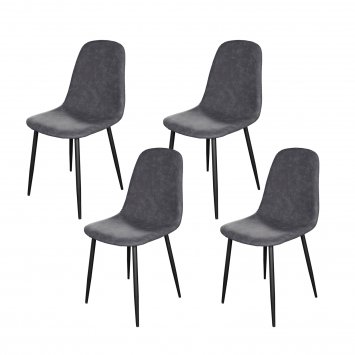 Stuhl Savannah PU 4er-Set