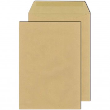 Versandtasche ohne Fenster 250 St., nassklebend DIN E4