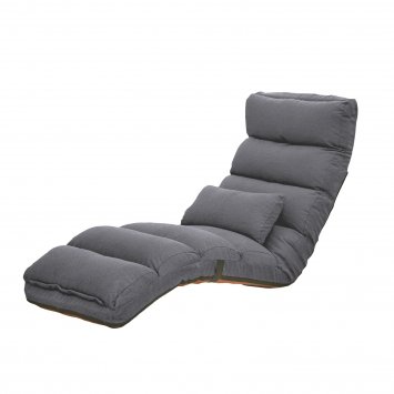 Relaxliege Maribel Velvet Grau