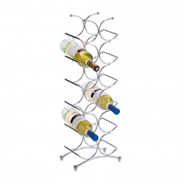 Weinregal für 12 Flaschen Metall
