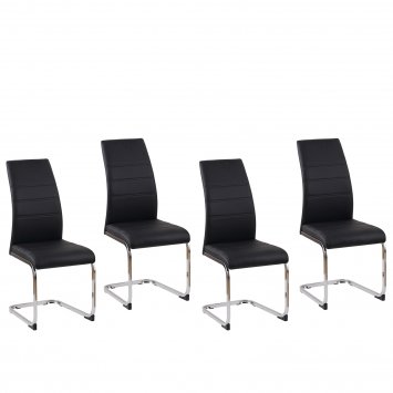 Schwingstuhl SallyC PU Schwarz