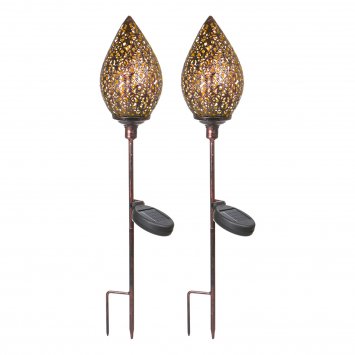 Solarlampe Knospe 2er Set Soley