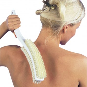 Ergonomische Naturhaarbürste