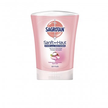 Sagrotan No Touch Nachfüller Cashmere und Rosenessenz 5er Pack