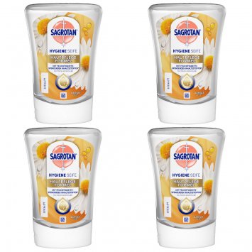 Sagrotan Handseife No Touch Nachfüller Lotusblüte 250ml 4er Pack