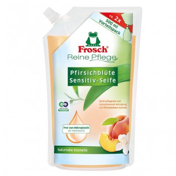 Frosch Pfirsichblüte Sensitiv Seife Nachfüller