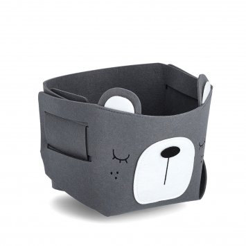Aufbewahrungskorb Filz Bär