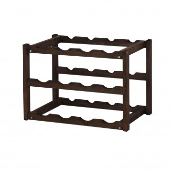 Weinregal Anea Holz Braun