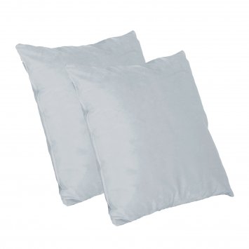 Kissen Nathalie Unifarben 2er-Set Zartblau