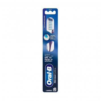 Oral B Pro Clean Prothesenbürste Clinical Cross Action Doppelkopf