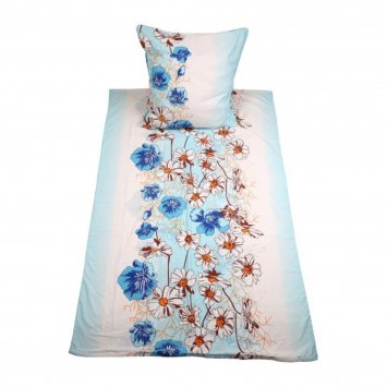 Bettwäsche 2-teiliges Set 135 x 200 Gänseblümchen