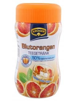 Krüger Teegetränk Blutorange 50 Prozent kalorienreduziert 400g