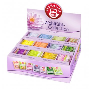 Teekanne Wohlfühl Collection Box 180er Kräutertee einzeln verpackt