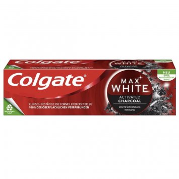 Colgate ZC MaxWhite Charcoal 75ml