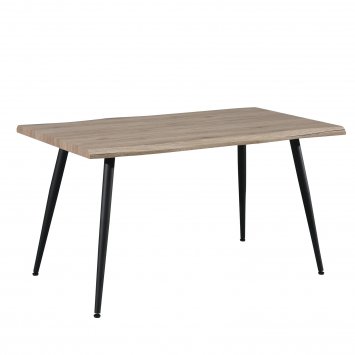 Esstisch mit Baumkante Alrik