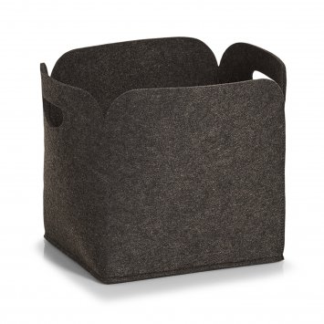 Filzkorb anthrazit hoch
