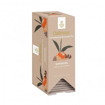 Dallmayr aromatisierter Schwarzer Tee Wintertee 25 Beutel 44g